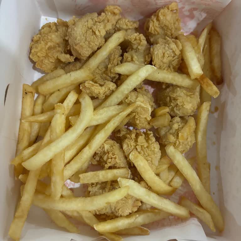 Popeyes Restoranında Büyük Boy Patates Azlığı Tekrarlanan Şikayet