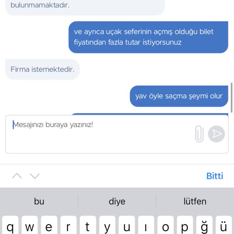 Uçak Bilet Değişikliği İçin Üç Kat Ücret Talebi