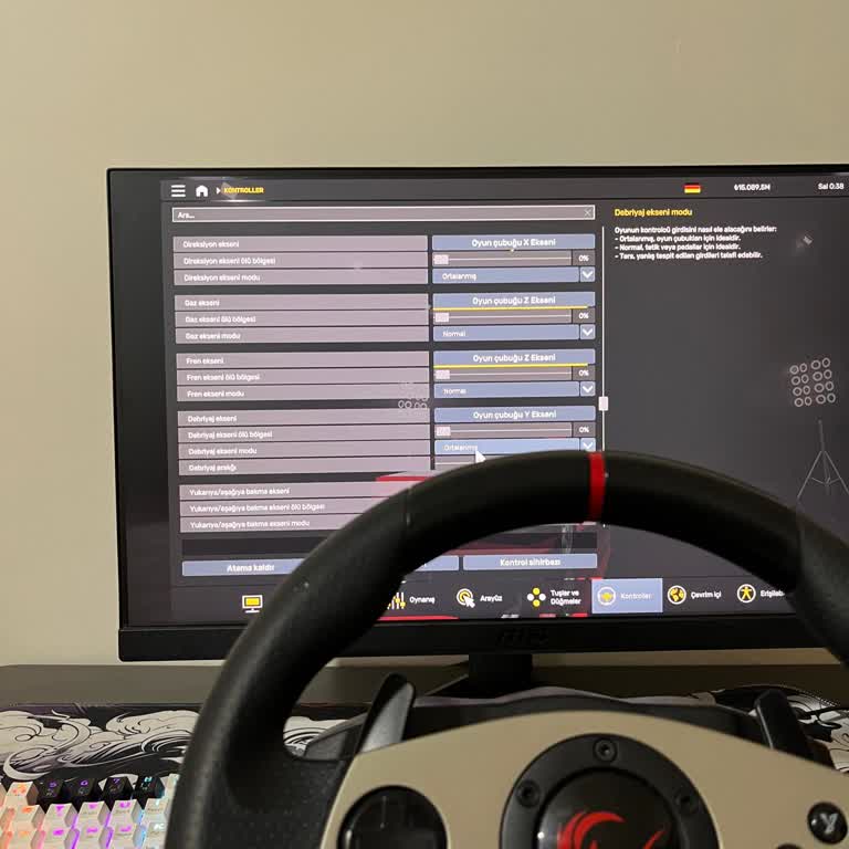 Rampage V902 Direksiyon Setinde Tuş Algılanmaması, Kalibrasyon Sorunları Ve Sürekli Sola Kayma