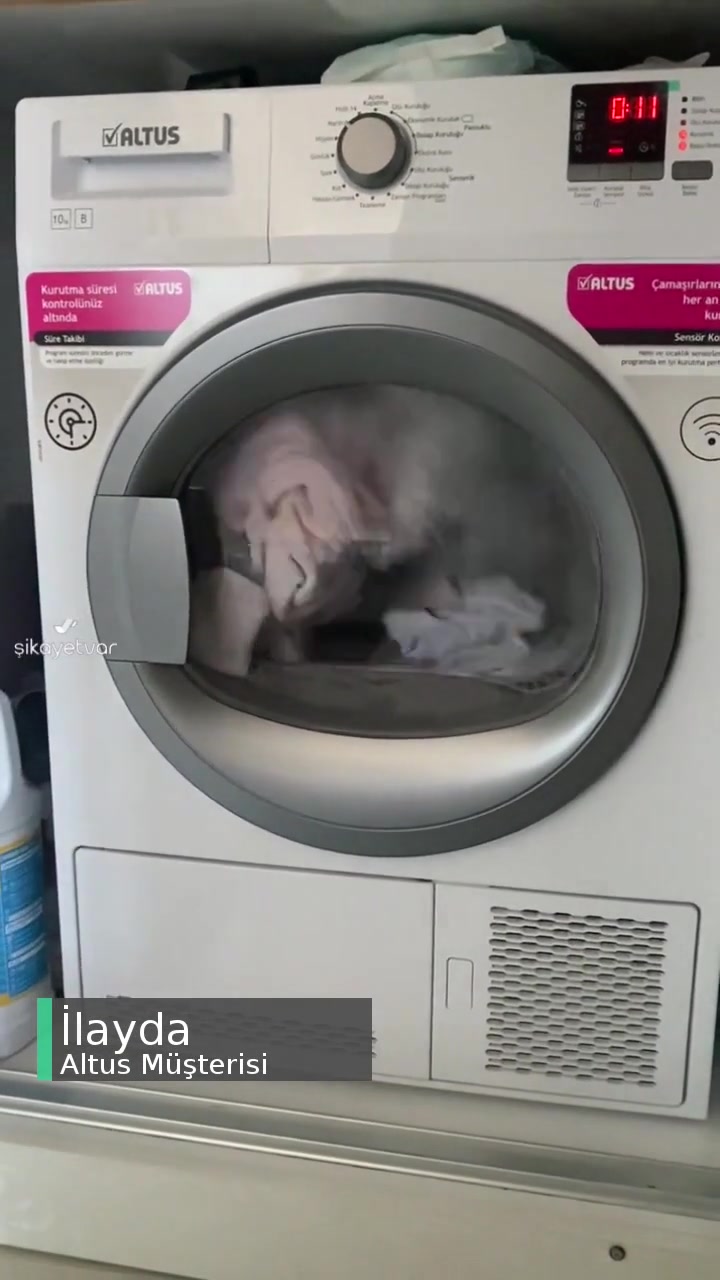 Altus Kurutma Makinesi Tank Dolu Uyarısı Veriyor! videonun kapak resmi
