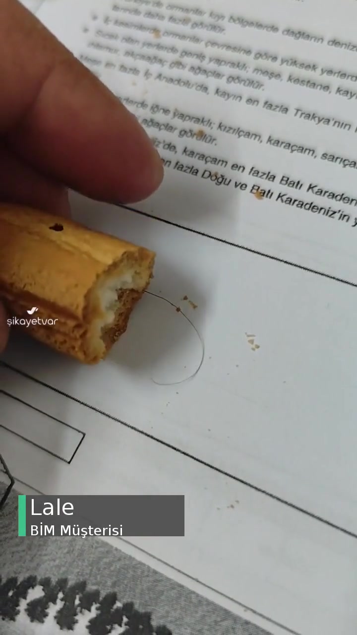 BİM Galetada Saç Kılı! videonun kapak resmi