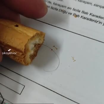 BİM Galetada Saç Kılı!