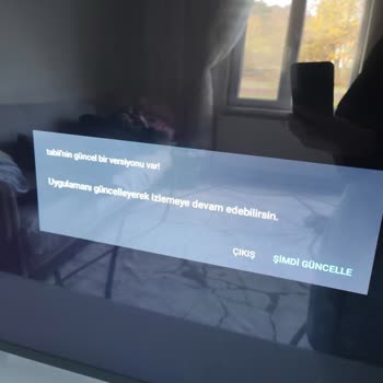 Onvo Smart TV’de Tabii Uygulaması Güncelleme Sorunu Ve Destek Talebi
