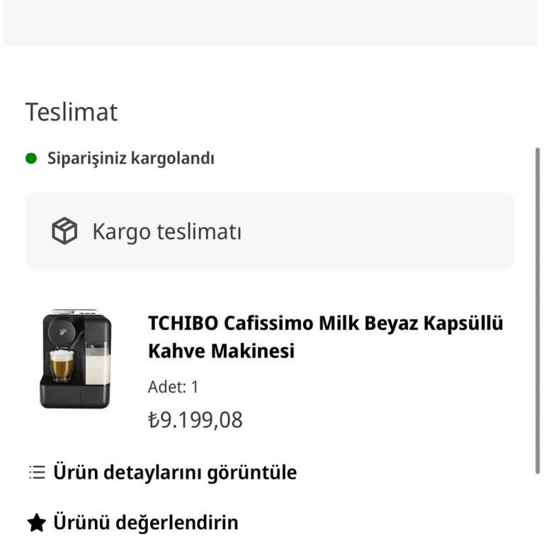 Kargo Bilgisi Ve Takip Numarası Gönderilmediği İçin Şikayet