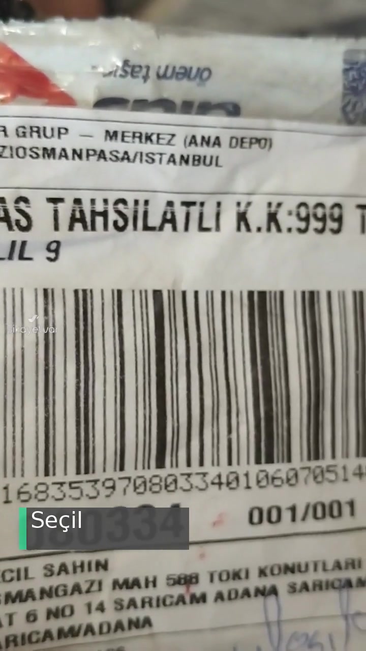 Ser Grup Depolama Reklam Sahte Ürün videonun kapak resmi