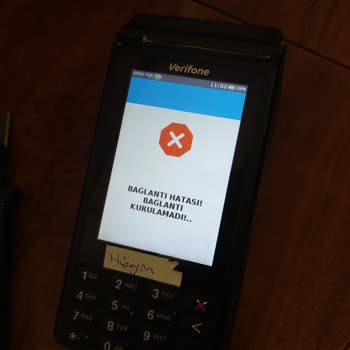 Verifone V240 Pos Cihazının Sürekli Arızası Ve İş Akışının Kesintiye Uğraması