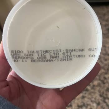 Sancak Süt Ne Bir Dönüş Yapıldı Ne De Herhangi Bir Telafi Ürünü Tarafıma Gönderildi