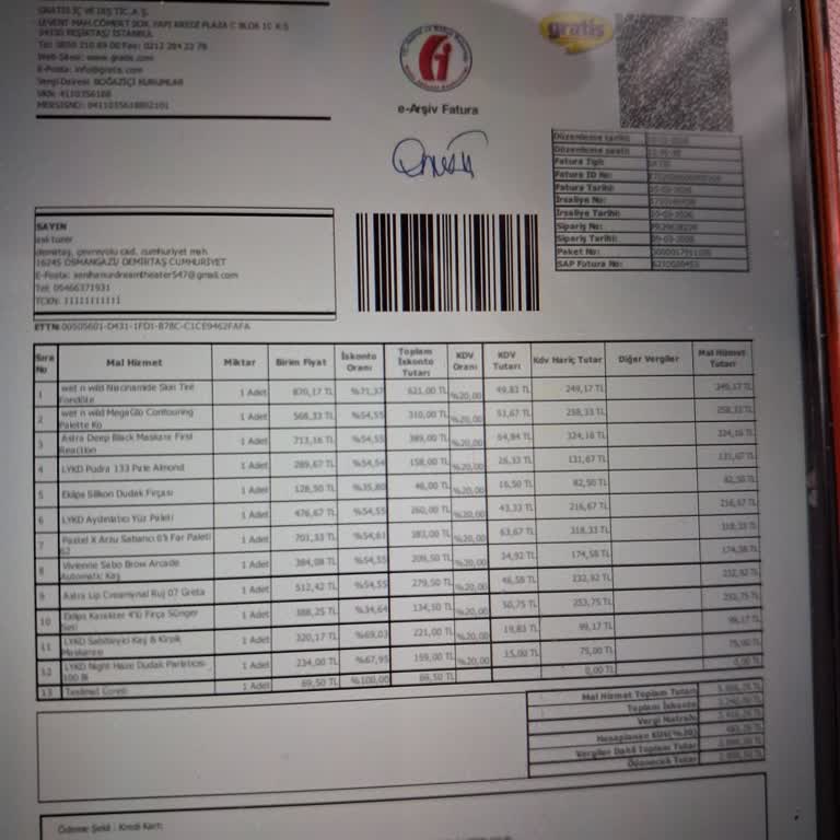 Kırık Palet Ve Eksik Dudak Fırçası İçin Yetkisiz İade Ve Değişim Talebi