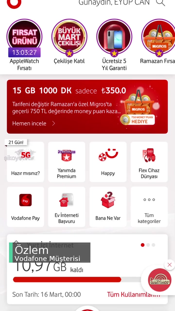 Vodafone 750 Money Tarife Değişikliği videonun kapak resmi