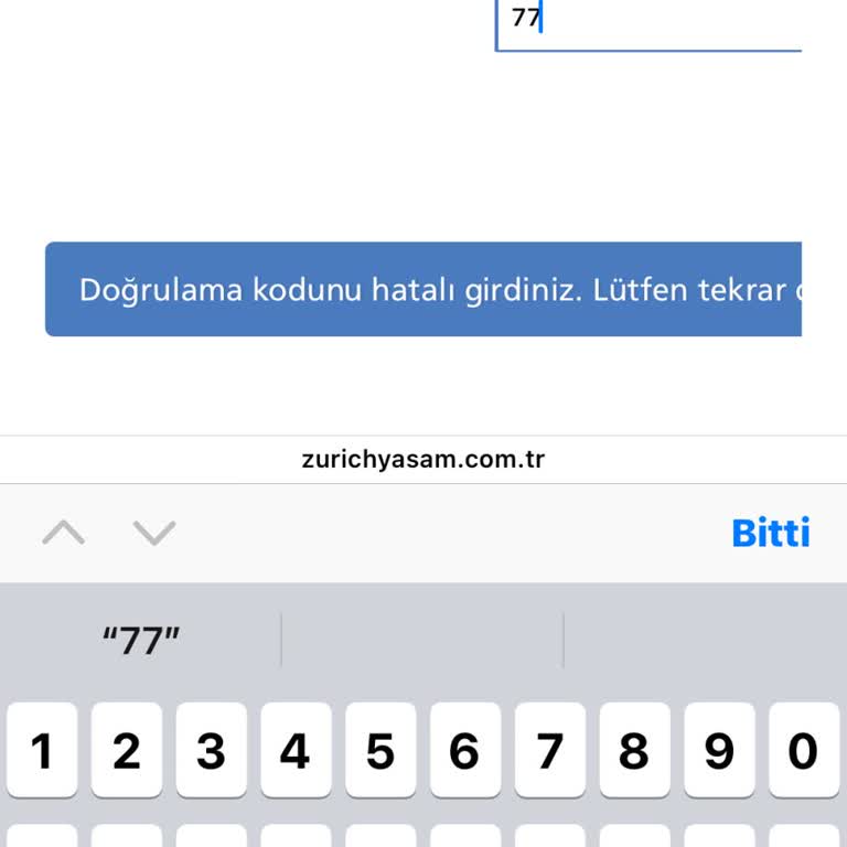 Doğrulama Kodu Hatası İptal Sürecimi Durduruyor