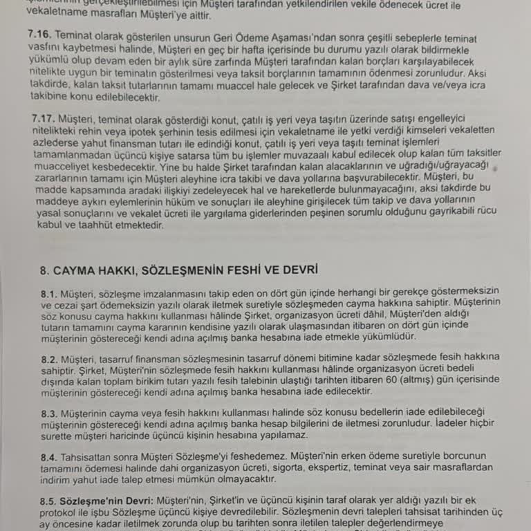İstanbul Sultangazi Birevim Şubesinde Konut Finansmanı Devir Hakkının Engellenmesi