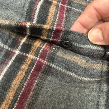 Düğme Kusurlu Gömlek Ve Kaba Mağaza Personeli