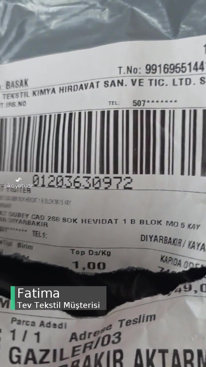 Tev Tekstil Yanıltıyor! videonun kapak resmi