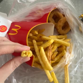 Trendyol Yemek Üzerinden Mc Donald’s Şubesinden Taze Olmayan Ürün Şikayeti