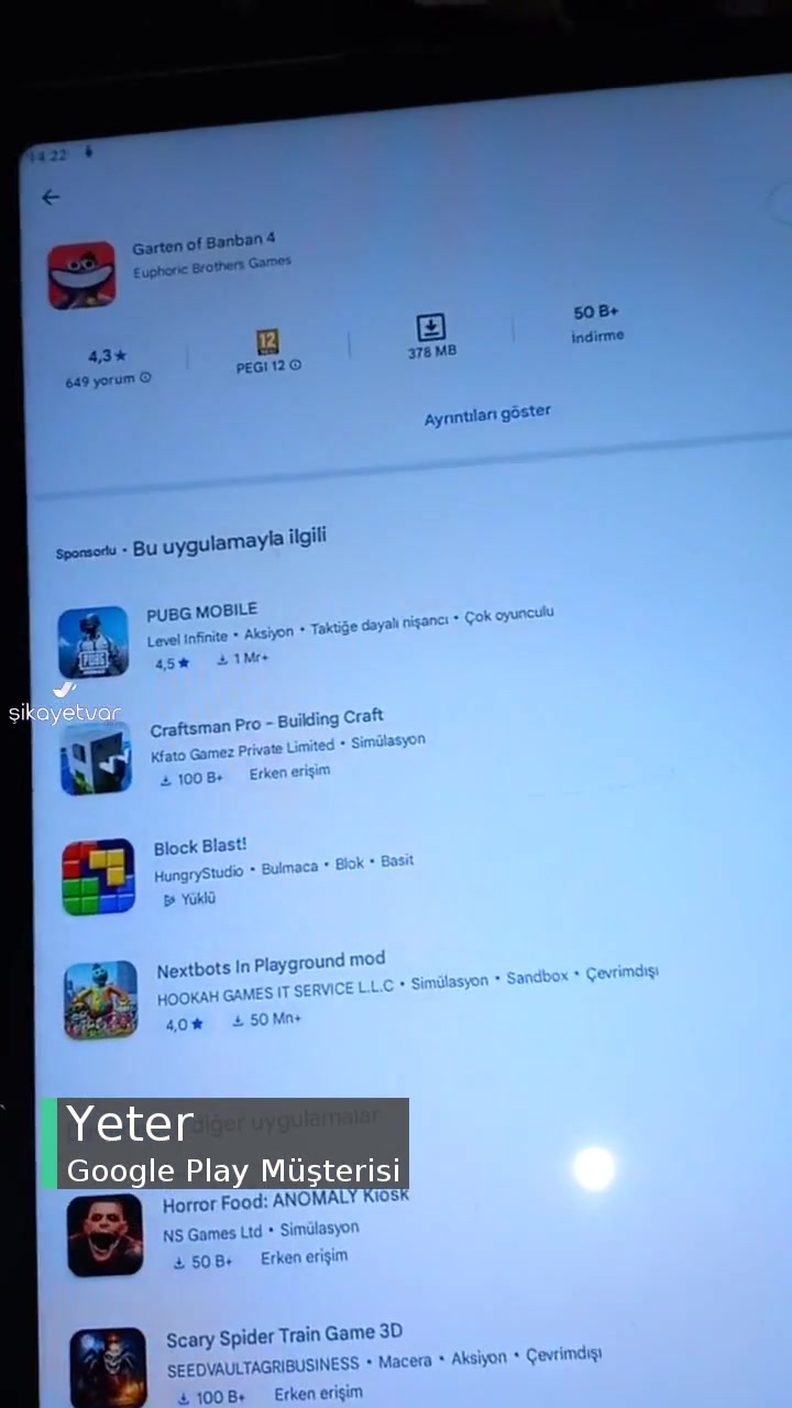 Google Play Oyun İptali videonun kapak resmi