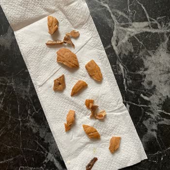 Harras Markalı Ceviz Paketi İçindeki Kırık Kabuklar Diş ve Boğaz Tehlikesi