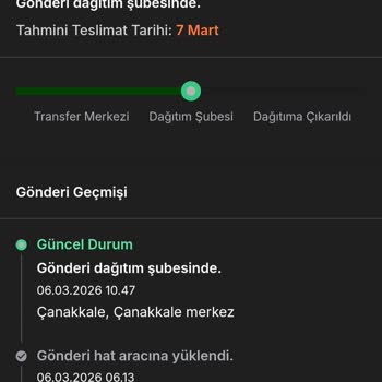Pet Ürünüm Çanakkale Şubesinde Günlerce Gecikiyor, Teslim Edilmedi