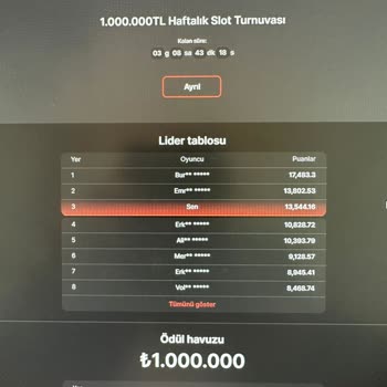 Yanıltıcı Turnuva Şartları Nedeniyle 70.000 TL Kayıp Ve İade Talebi