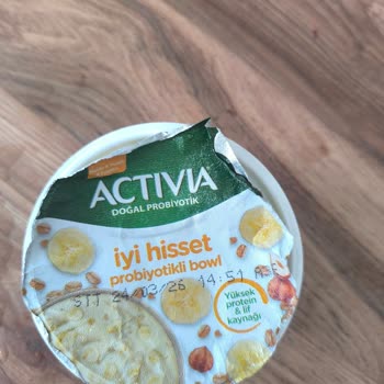 Activia Doğal Probiyotikli Bowl’da Garip Tat Ve Sulanma Şikayeti
