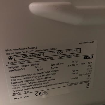 LED Lambalar Sönük Kalan Buzdolabım İçin Ücretsiz Onarım Talebi