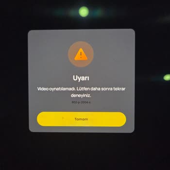 TV+ Uygulamasında Sürekli 802-P-2004-S Hatası Nedeniyle İçerik İzlenemiyor