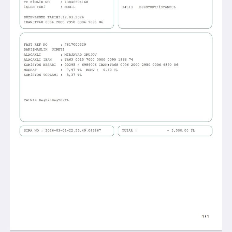 Medyum Miri Atlı’nın 5.000 TL Haksız Talebine Karşı İade Şikayetim