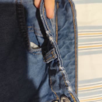 DeFacto Kot Eteğinde Kısa Yıkama Sonrası Bel Bölgesi Sökülmesi Ve İade Talebi