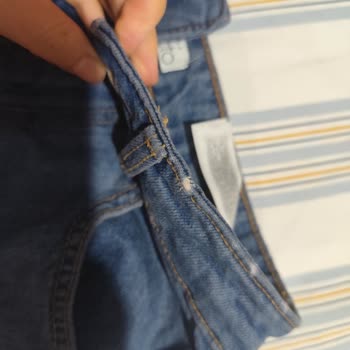 DeFacto Kot Eteğinde Kısa Yıkama Sonrası Bel Bölgesi Sökülmesi Ve İade Talebi