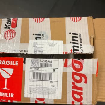 UPS Türkiye'den Kırılabilir Ürünlerim Hasarlı Şekilde Teslim Edildi