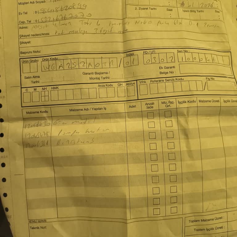 Bosch Çamaşır Makinesinde Sürekli Arıza Ve İade Talebi