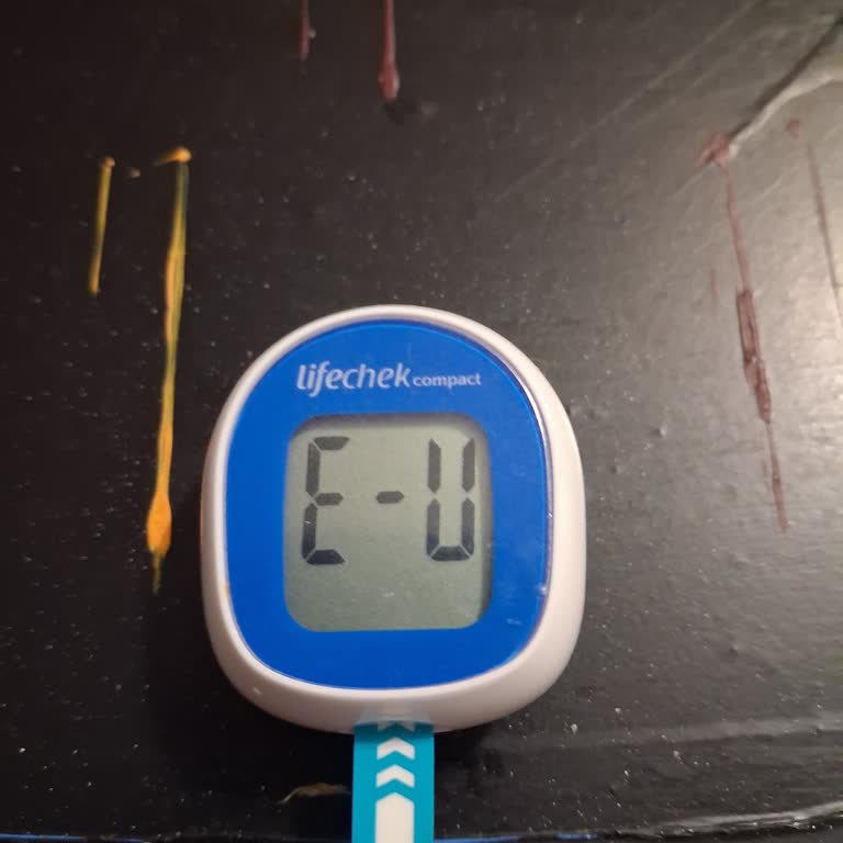 Lifechek Şeker Ölçüm Cihazı EU Hatası Veriyor Ve Eski Ölçümleri Gösteriyor