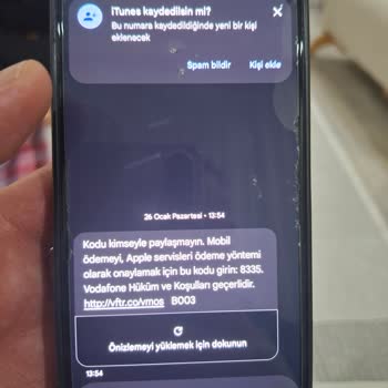 İTunes Üzerinden Yetkisiz 2.781,90 TL Ücret Ve Vodafone Müşteri Hizmetlerinde İlgisizlik