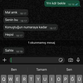 Çabuk Pazar Ödeme Almadım, 2.500 TL Ek Talep Edildi Ve Hakaretli Mesajlar Gönderildi