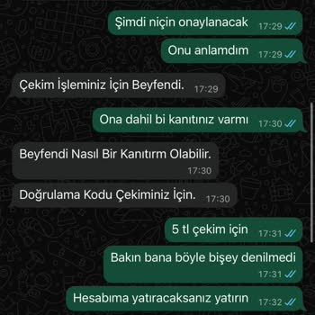 Çabuk Pazar Ödeme Almadım, 2.500 TL Ek Talep Edildi Ve Hakaretli Mesajlar Gönderildi