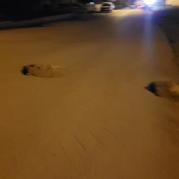 Çankaya'da Bozuk Asfalt ve Çukurların Onarımı