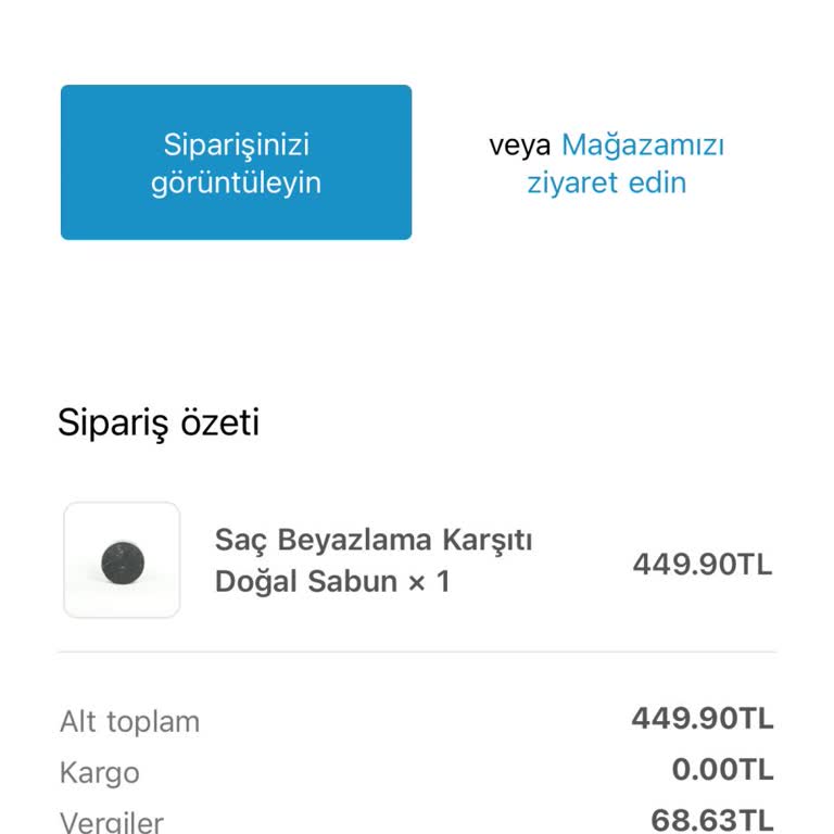 Instagram Melusca Sayfasından Aldığım Sabun Gelmedi Ve 500 TL İade Talebi