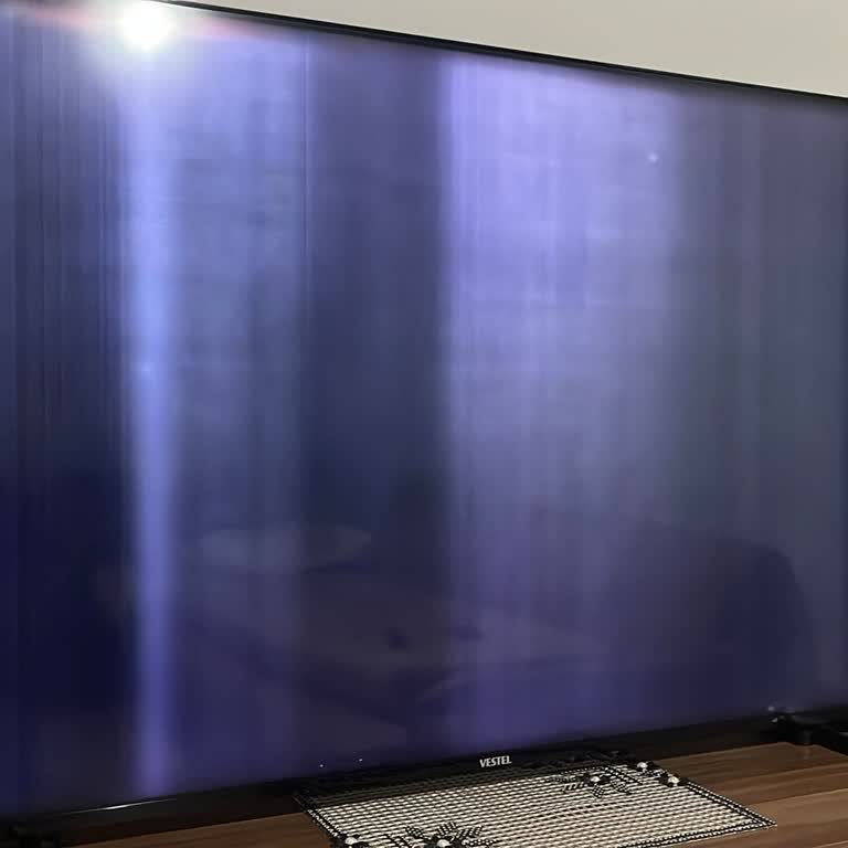 Vestel 58UA9600 TV'de Görüntü Sorunu Ve Garanti Kapsamında Ücretsiz Onarım Talebi