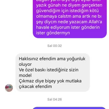 Halı Örtüsü Siparişim Gönderilmedi, Ödeme İadesi Bekliyorum