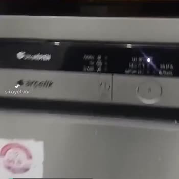 Arçelik 6055 Uh Bulaşık Makinesi 9 Arızası