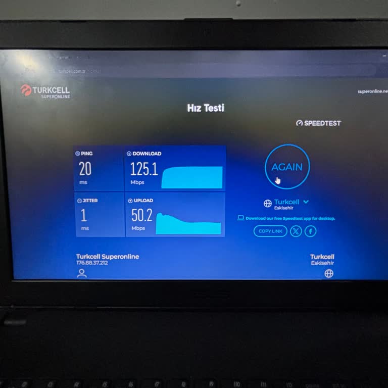 Turkcell Superonline Ordu’da Taahhüt Edilen 1000 Mbps Hız Gerçekleşmedi
