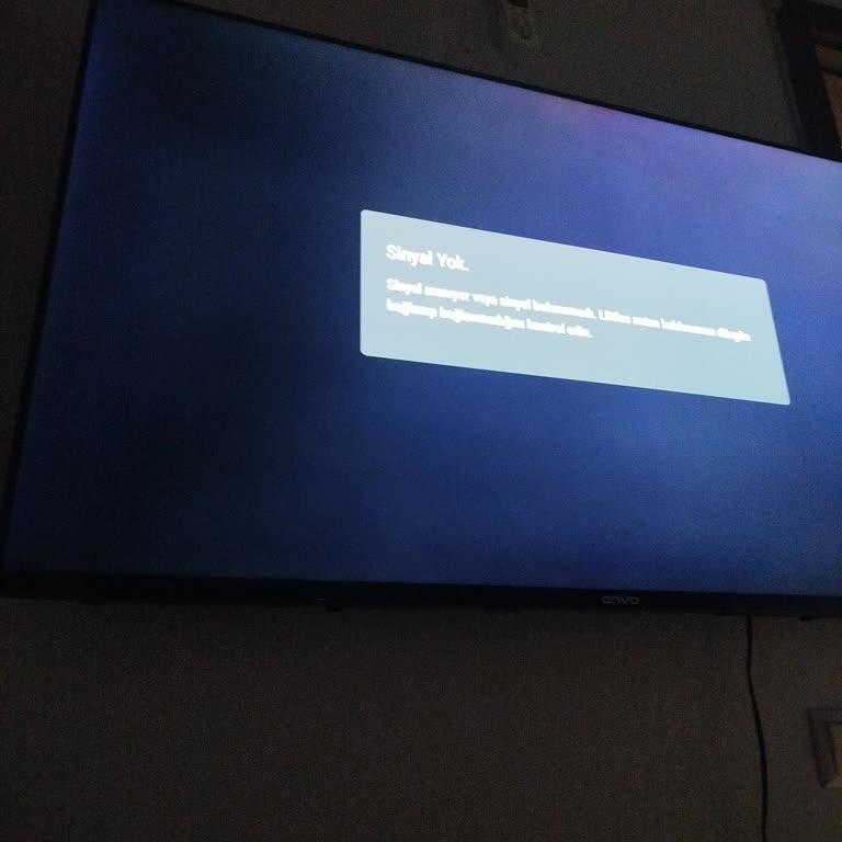 A101 Onvo Apollo Premium 4K Televizyonun Sinyal Sorunu Ve İade Talebi