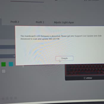 MSI Anakart Arızası Ve Hepsiburada’dan Değişim İsteği