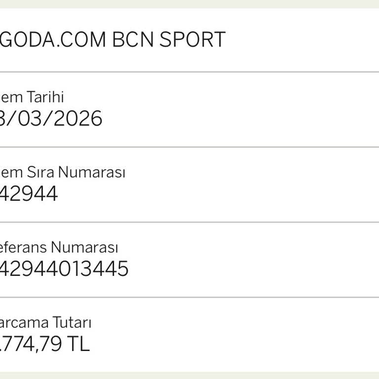 İzinsiz Agoda Çekimi Ve 4.774,79 TL Geri Ödeme Talebi