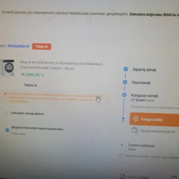 Hepsiburada’da İade İşlemi 11 Gün Geçmesine Rağmen Kargoda Görünmeye Devam Ediyor