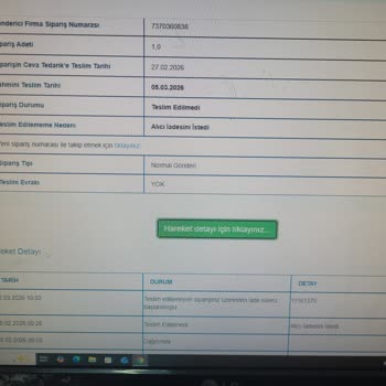 Hepsiburada’da İade İşlemi 11 Gün Geçmesine Rağmen Kargoda Görünmeye Devam Ediyor