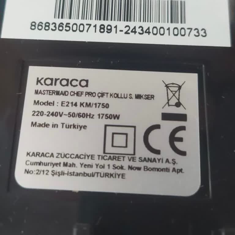 Karaca Hamur Yoğurma Makinesi İçin Yedek Parça Bulamıyorum