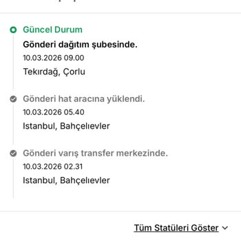 Kargo Teslim Edilmedi, Müşteri Hizmetine Ulaşılamıyor