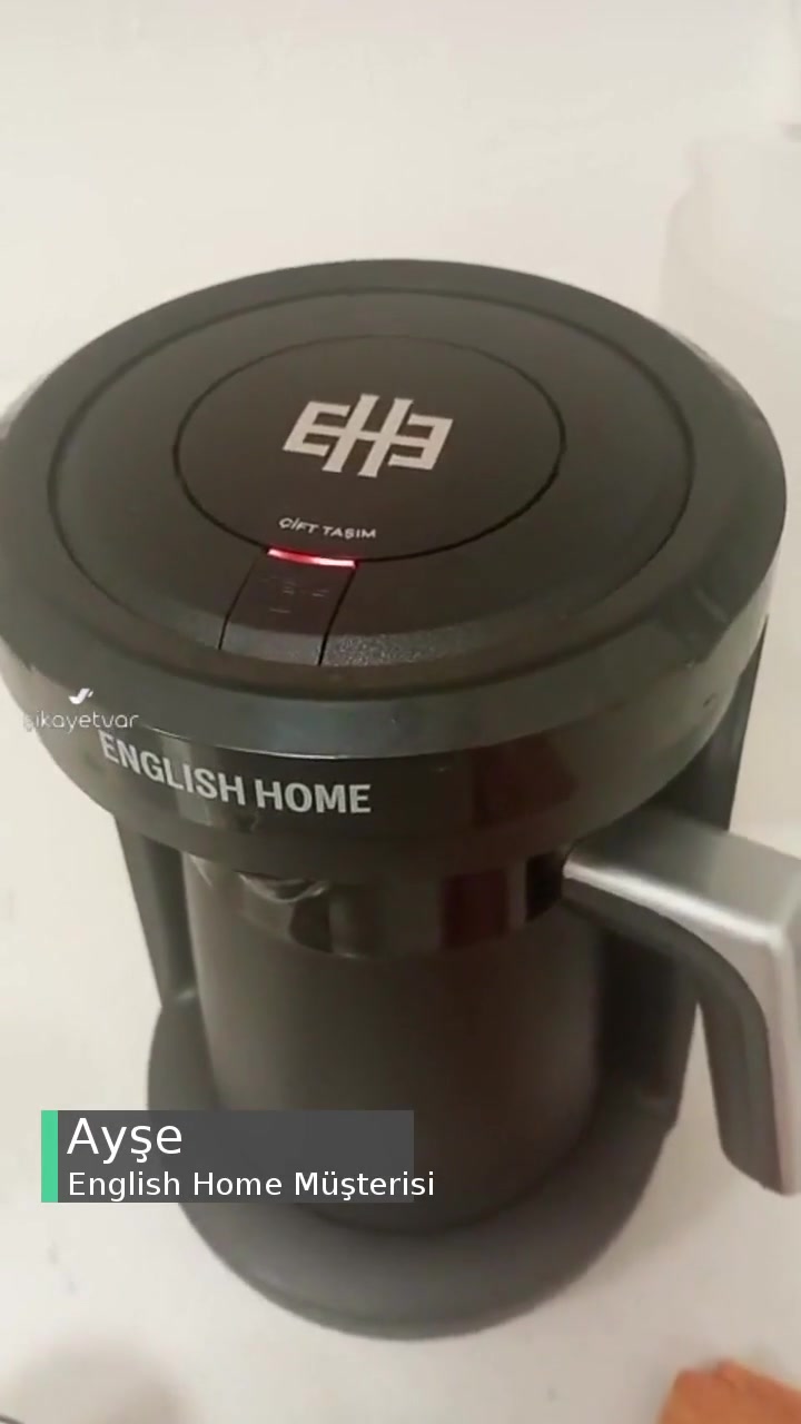 English Home Efesus Mağazası Kahve Makinesi  İade Sorunu! videonun kapak resmi