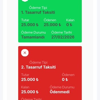 İki Taksit Tek Görünüyor, Teslimat Sürecim Tehlikede