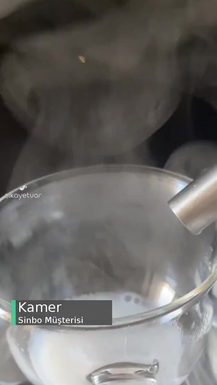 Sinbo Kahve Makinesi Süt Yerine Buhar Veriyor videonun kapak resmi